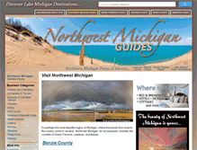 Tablet Screenshot of northwestmichiganguides.com